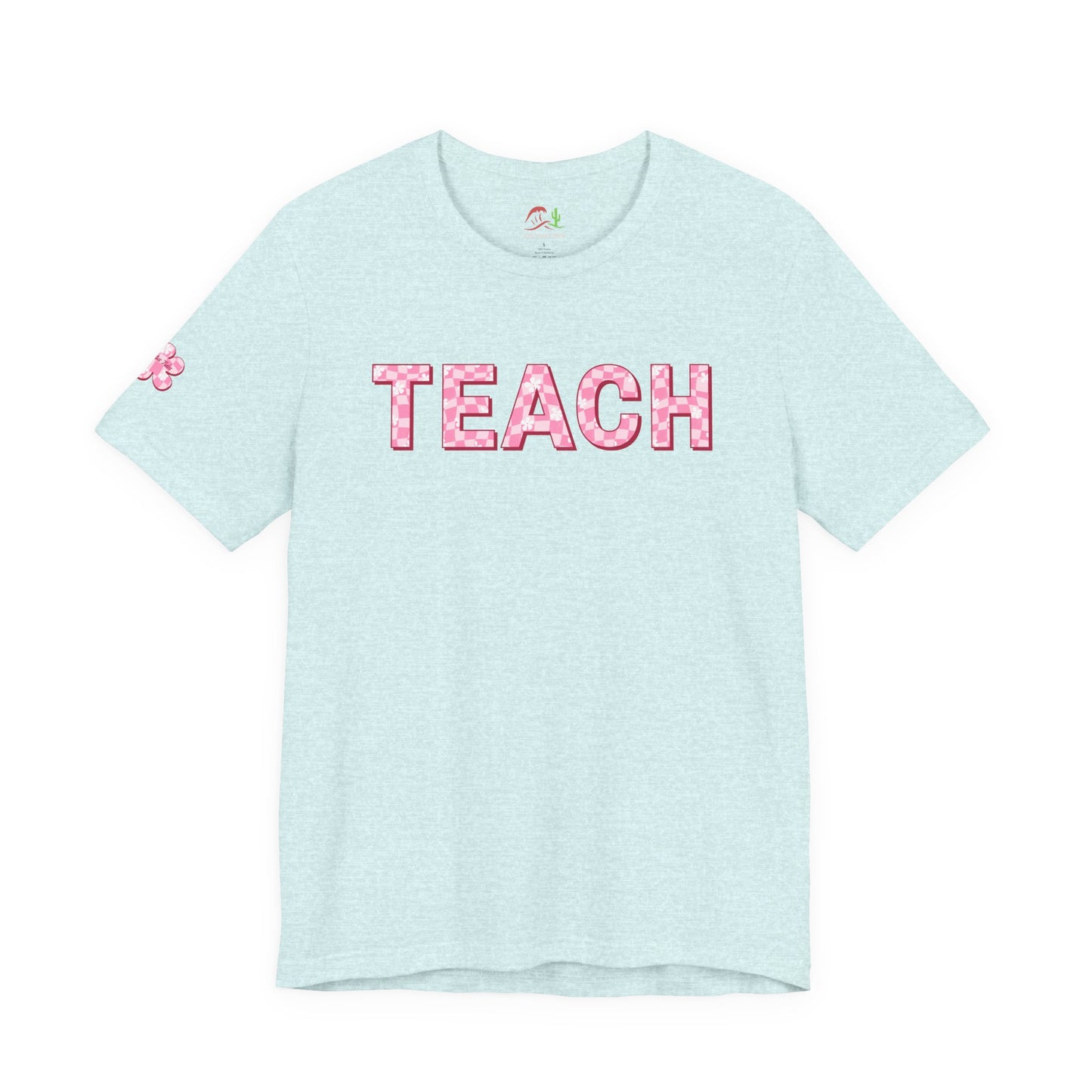 Teach Floral Tee