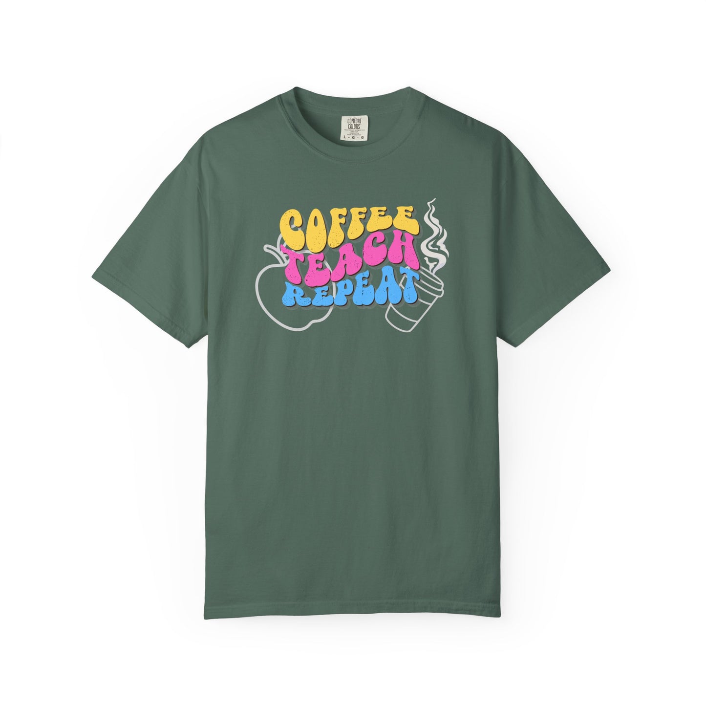Coffee Teach Repeat T-Shirt