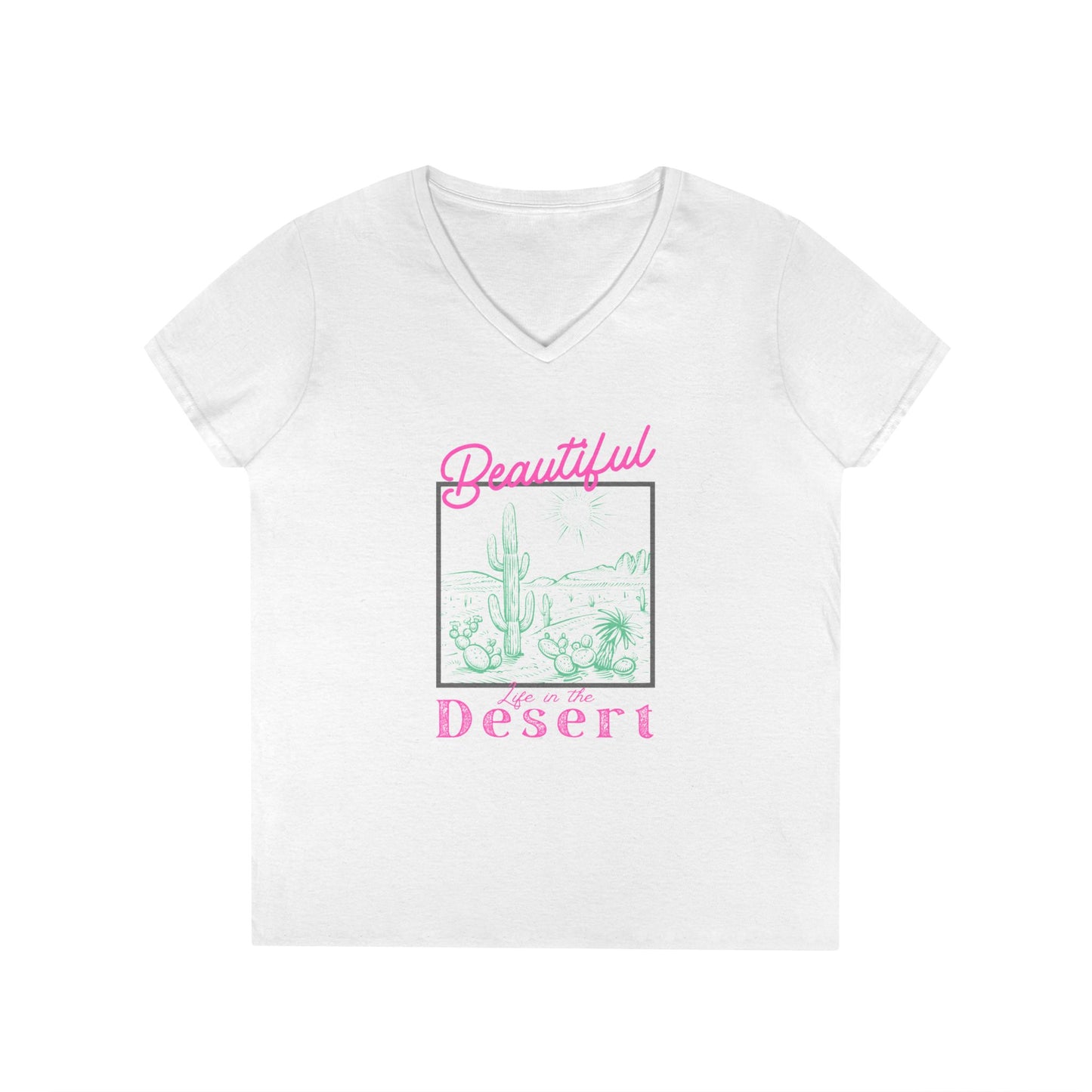 Beautiful Desert V-Neck Tee