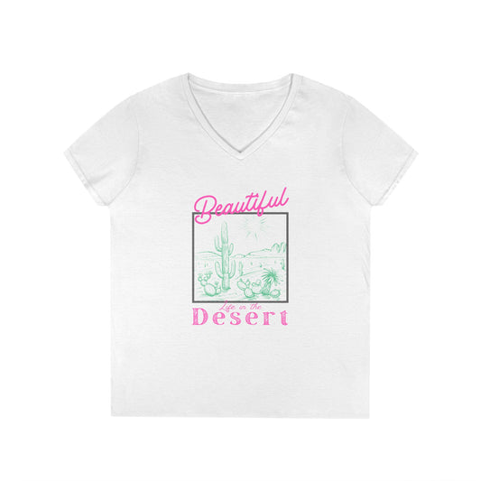 Beautiful Desert V-Neck Tee