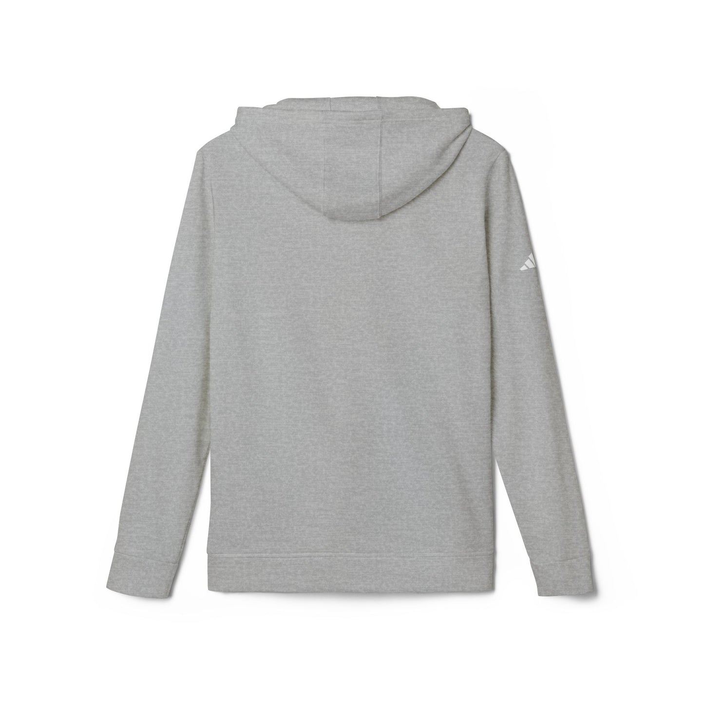 Adidas Fleece Hoodie – Minimalist Skyline Logo Pullover