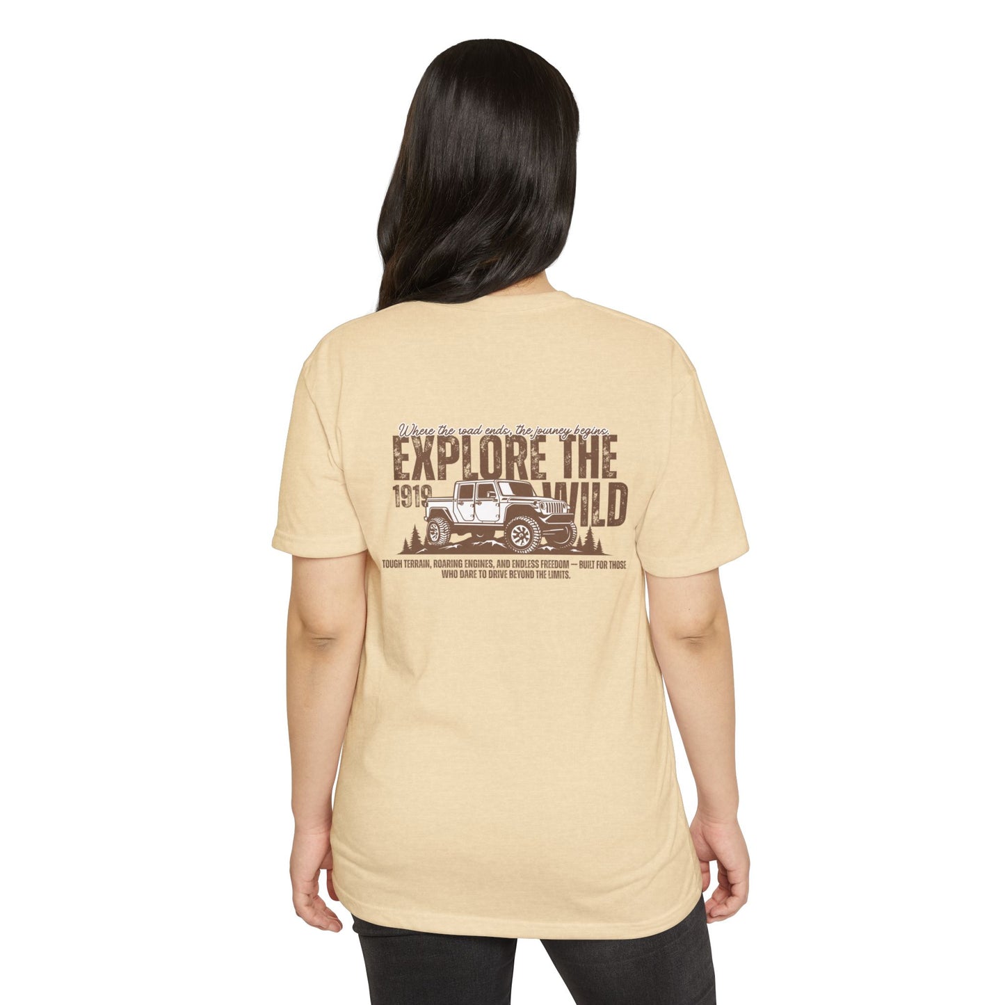 Explore The Wild Jeep T-Shirt — Adventure Off-Road Graphic Tee