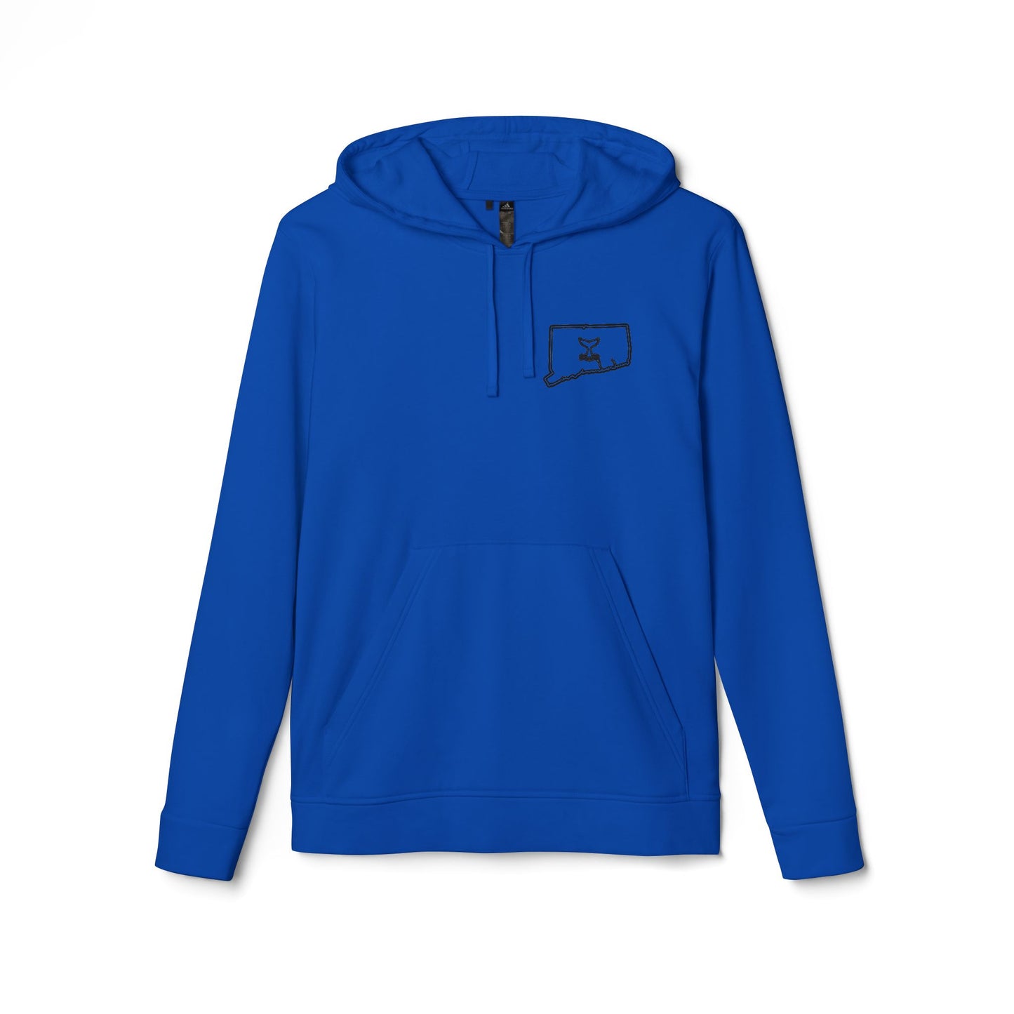 Connecticut Whale Tale adidas Unisex Fleece Hoodie