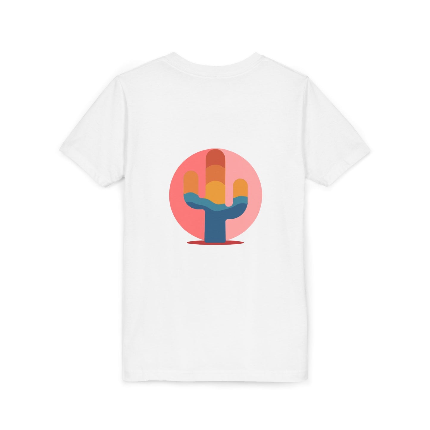 Colorful Cactus Tides Mash Up Dreamy Youth Tee