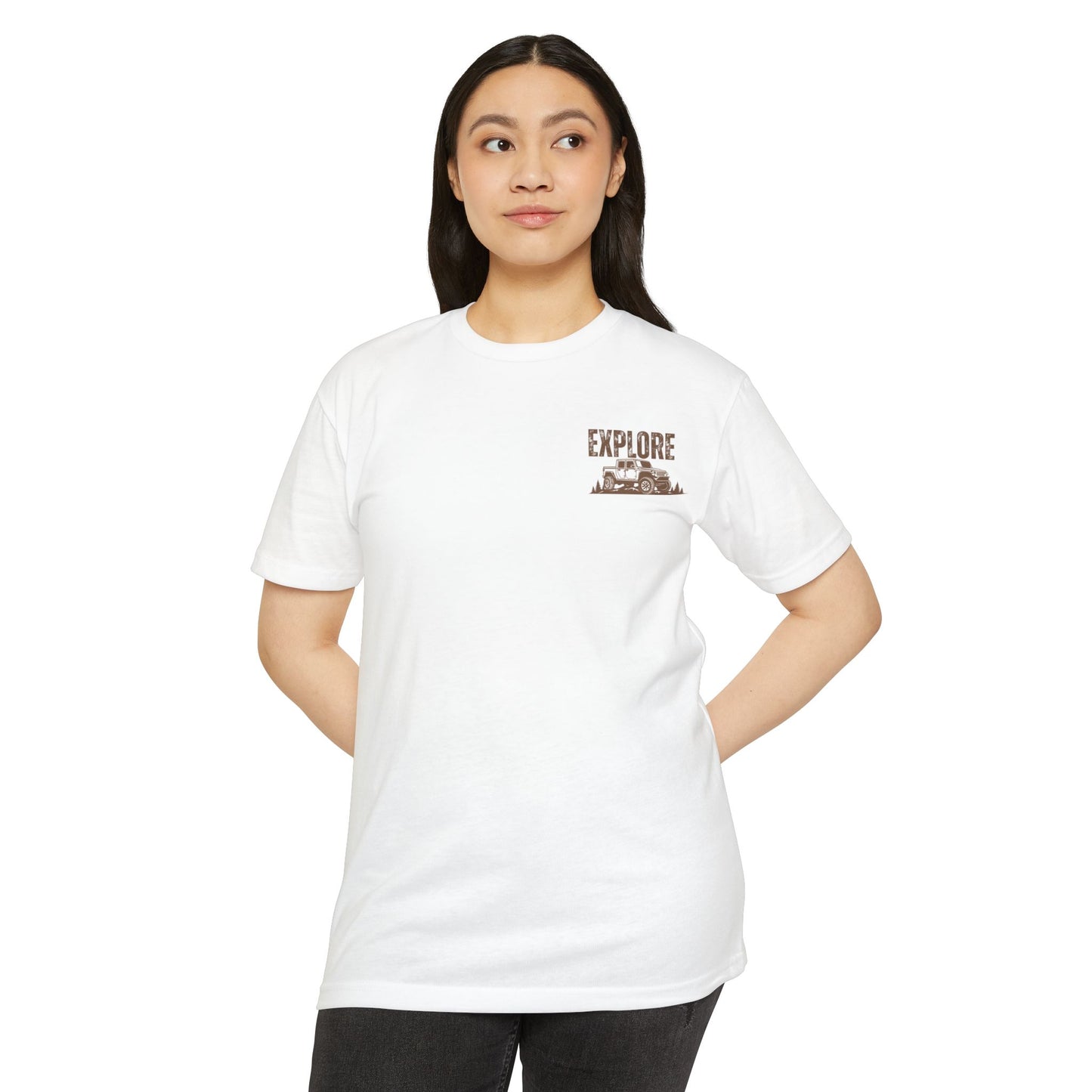Explore The Wild Jeep T-Shirt — Adventure Off-Road Graphic Tee