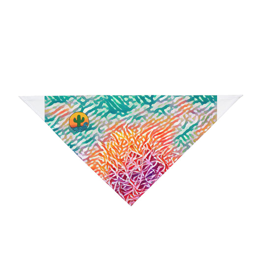 Vibrant Pet Bandana for Stylish Dogs, Cute Dog Accessory, Colorful Puppy Scarf, Holiday Gift for Pet Lovers, Fun Outdoor Wear