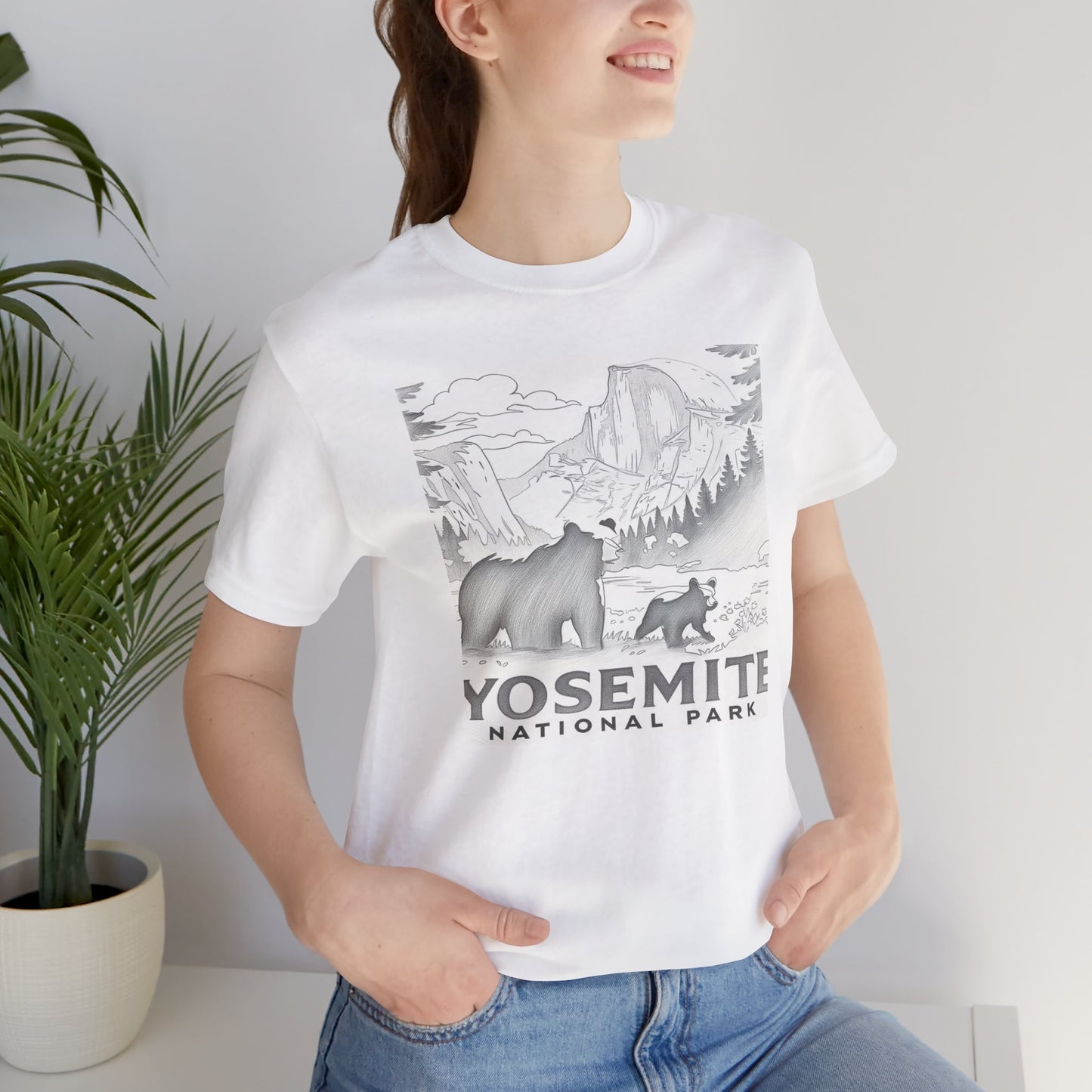 Yosemite National Park Bear Graphic Tee
