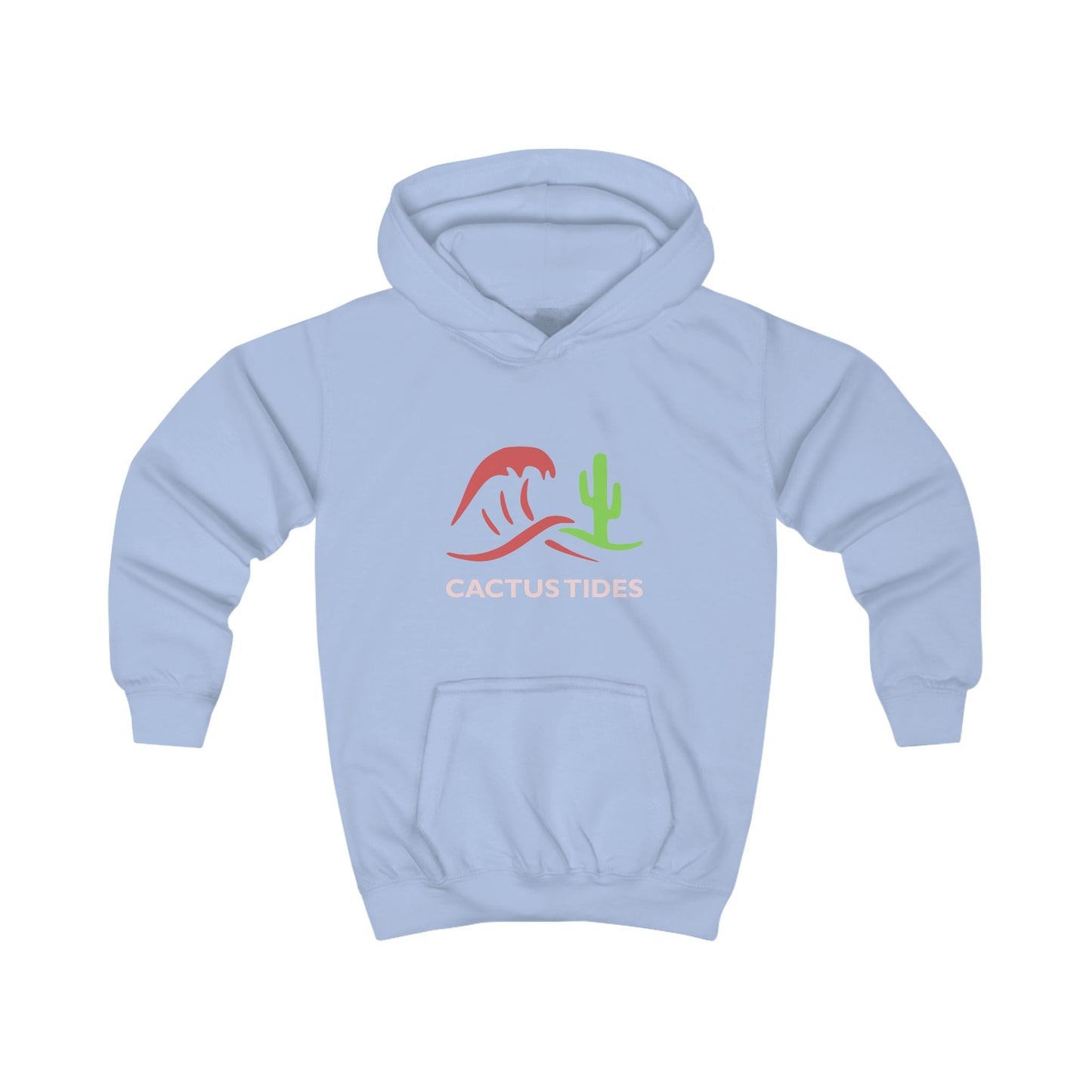 Cute Cactus Tides Kids Hoodie