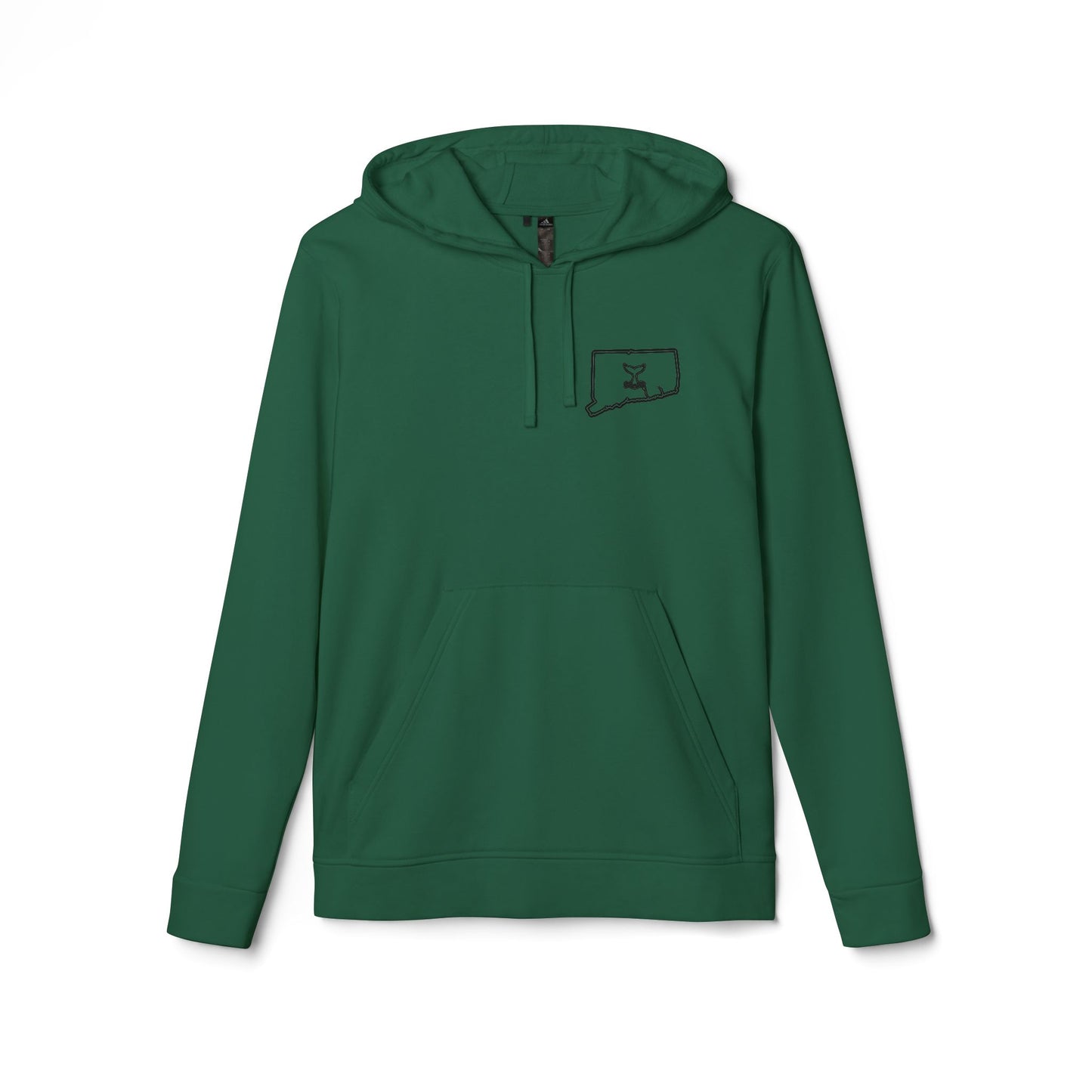 Connecticut Whale Tale adidas Unisex Fleece Hoodie