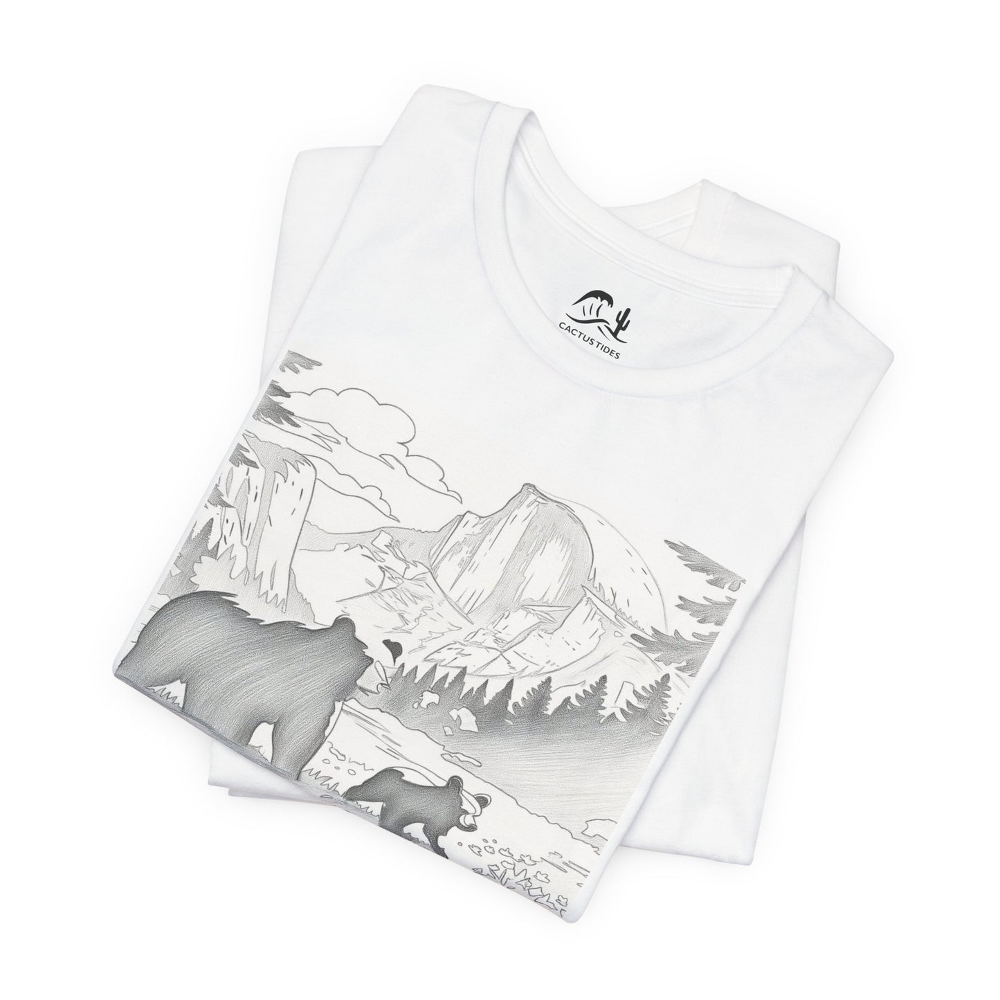 Yosemite National Park Bear Graphic Tee