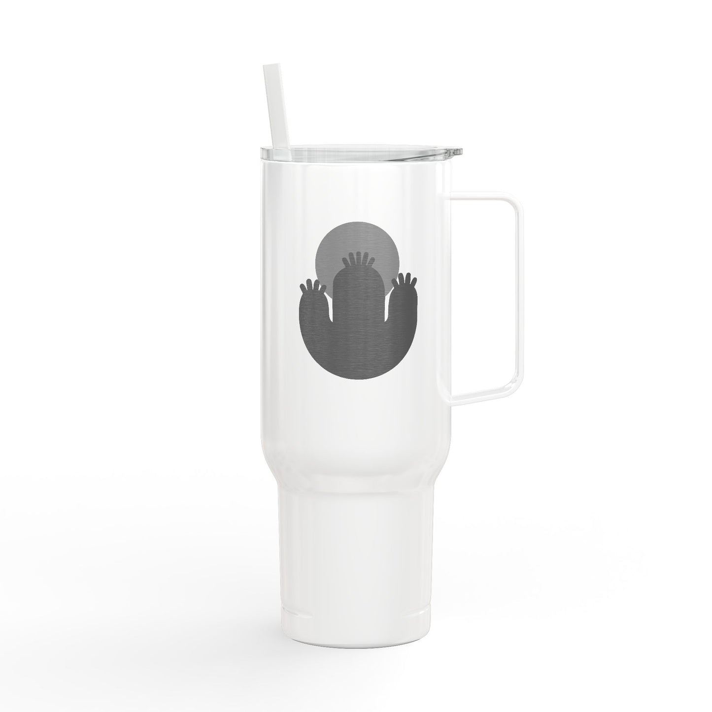 Cactus Tides Insulated Tumbler with Lid, 40oz