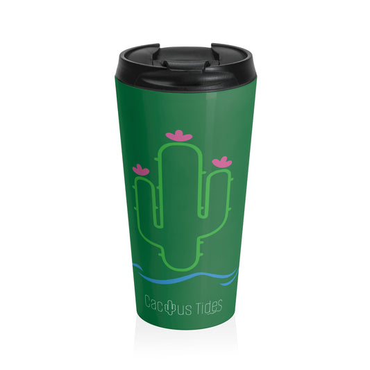 Cactus Travel Mug | Eco-Friendly Coffee Cup, Perfect Gift for Adventurers, Nature Lovers, and Summer Holidays