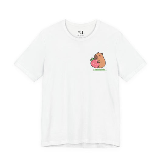 Strawberry Capybara Tee