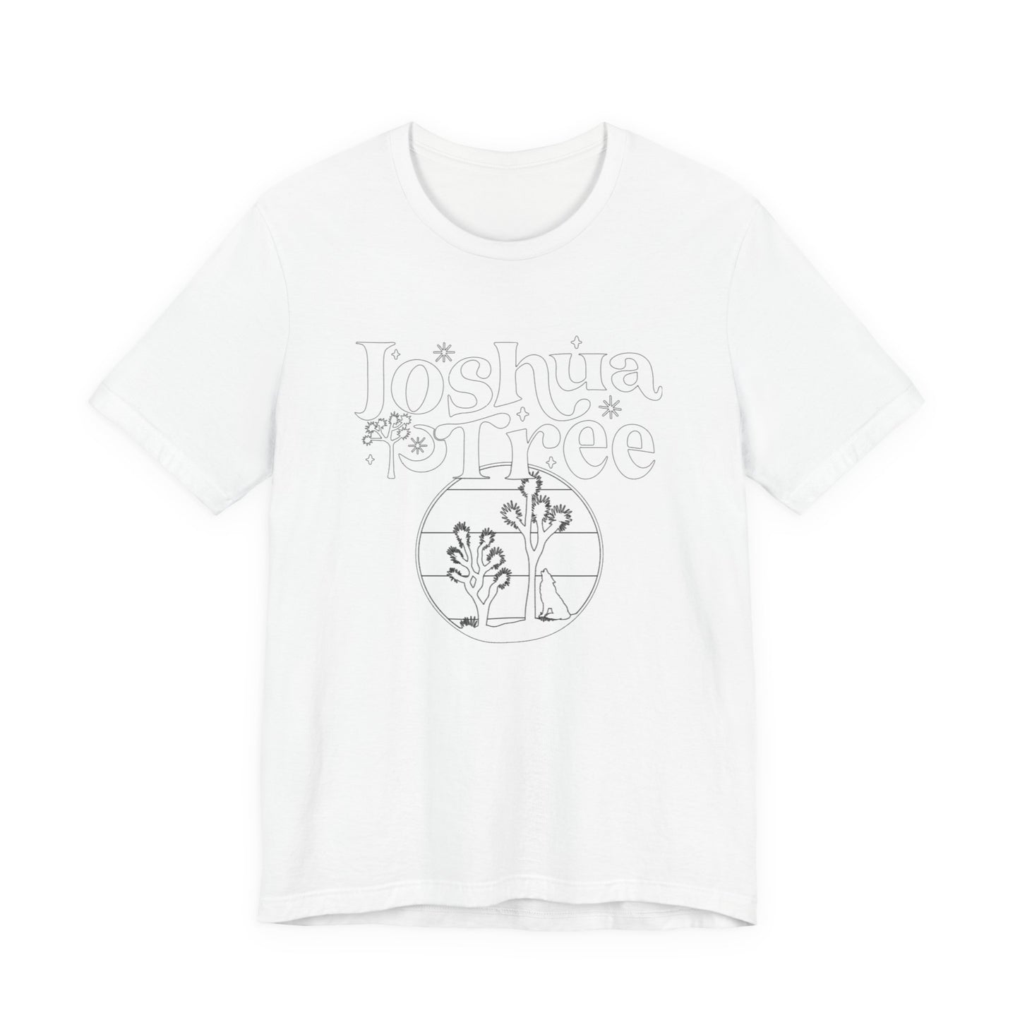 Joshua Tree Minimalist Line Art Tee