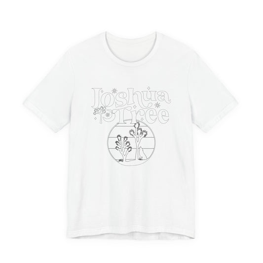 Joshua Tree Minimalist Line Art Tee
