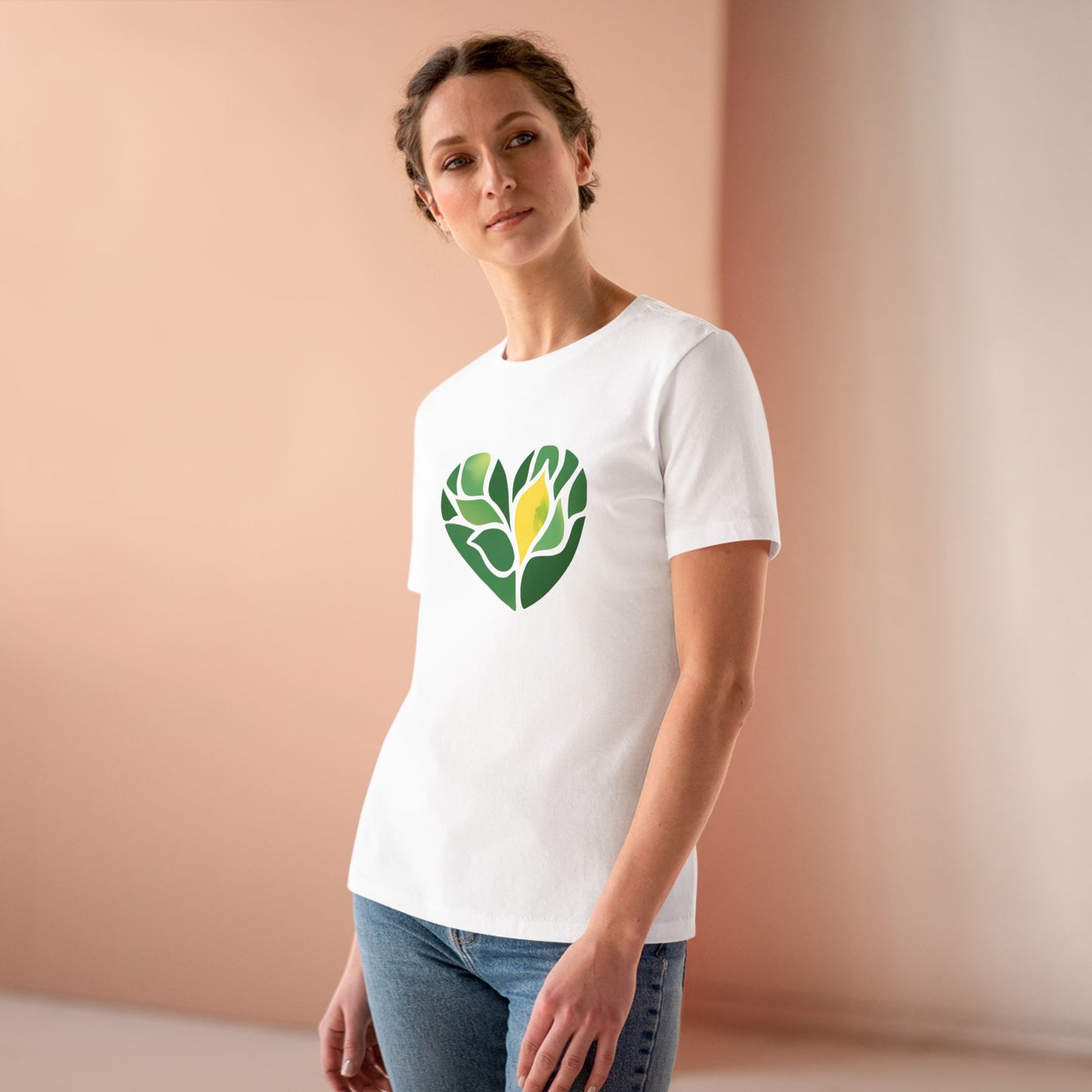 Watercolor Succulent Love Women's Tee