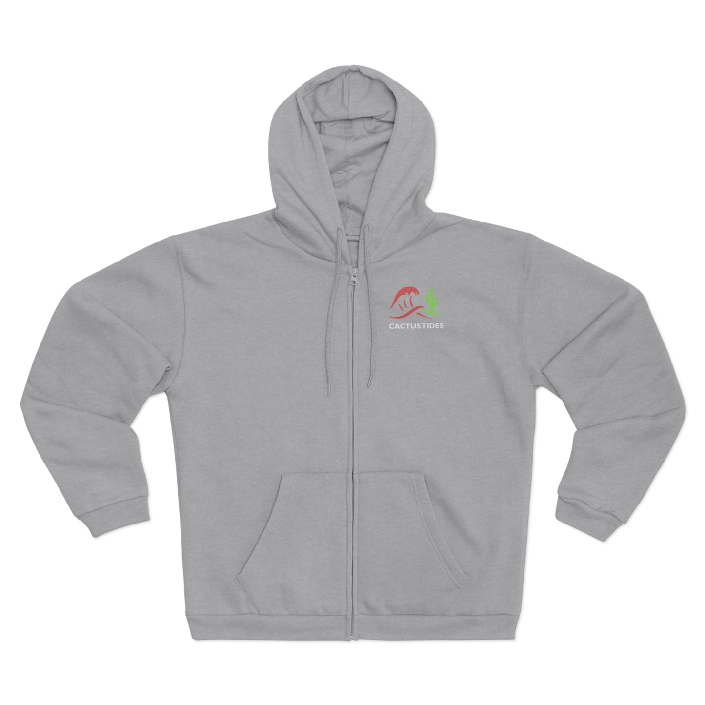 Cactus Tides Zip-Up Hoodie