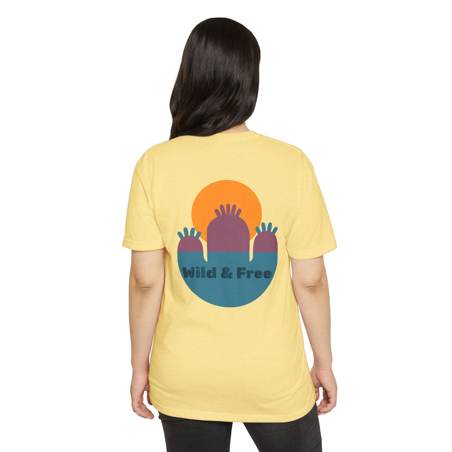 Wild & Free Cactus T-Shirt — Retro Desert Graphic Tee