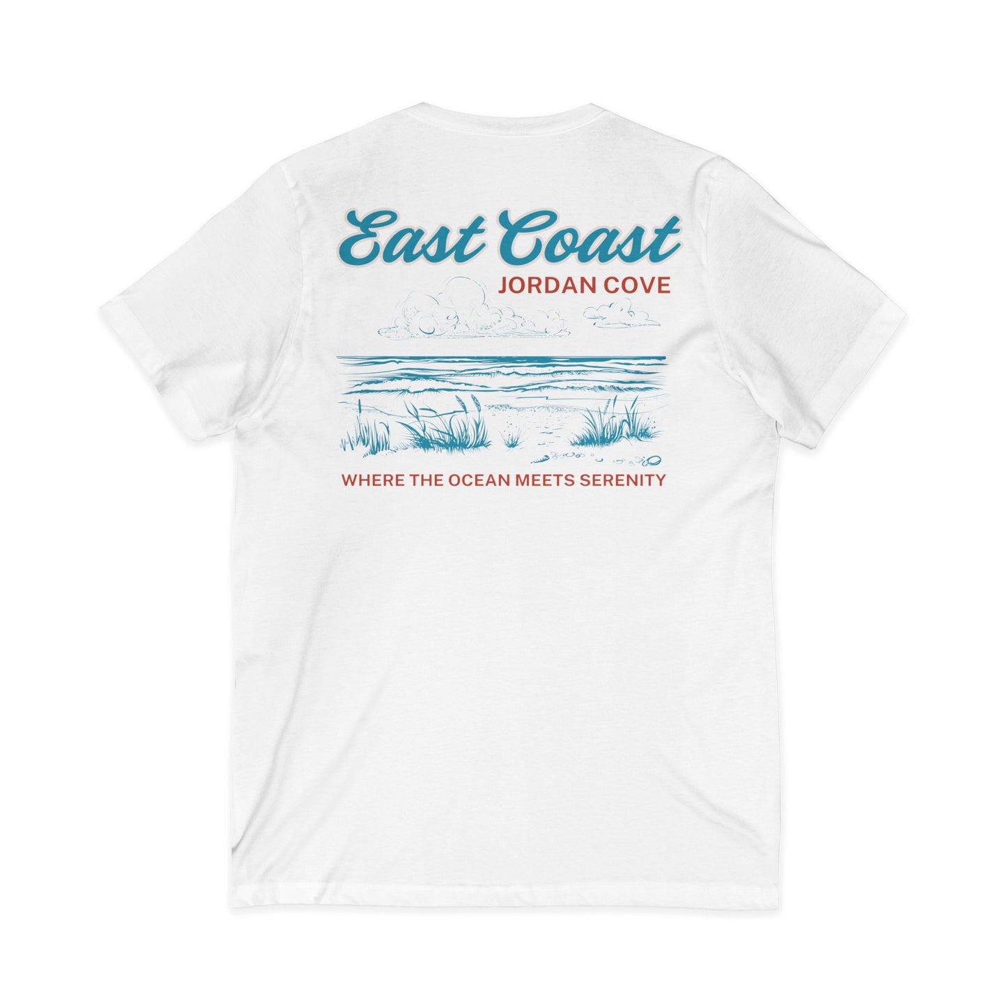 East Coast Jordan Cove V‑Neck Tee