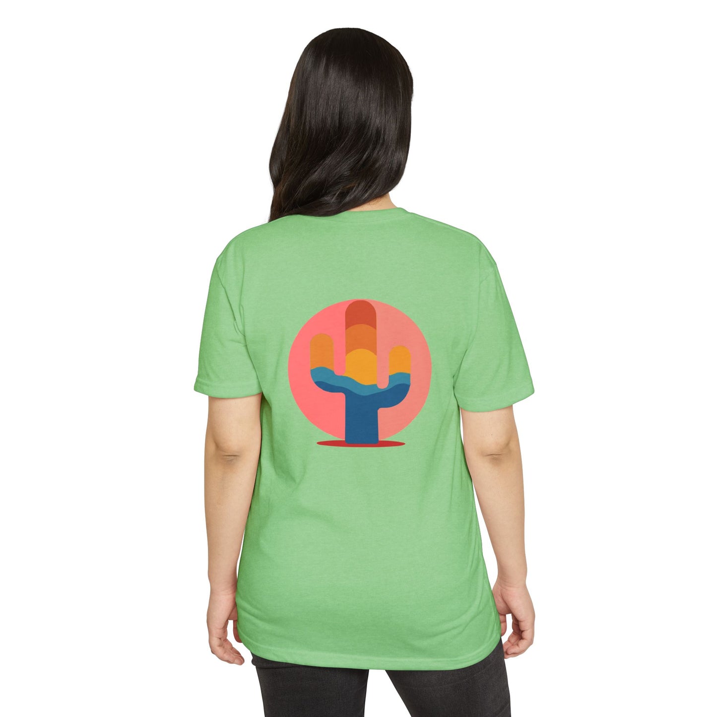 Cactus Sunset T-Shirt — Retro Desert Graphic Tee