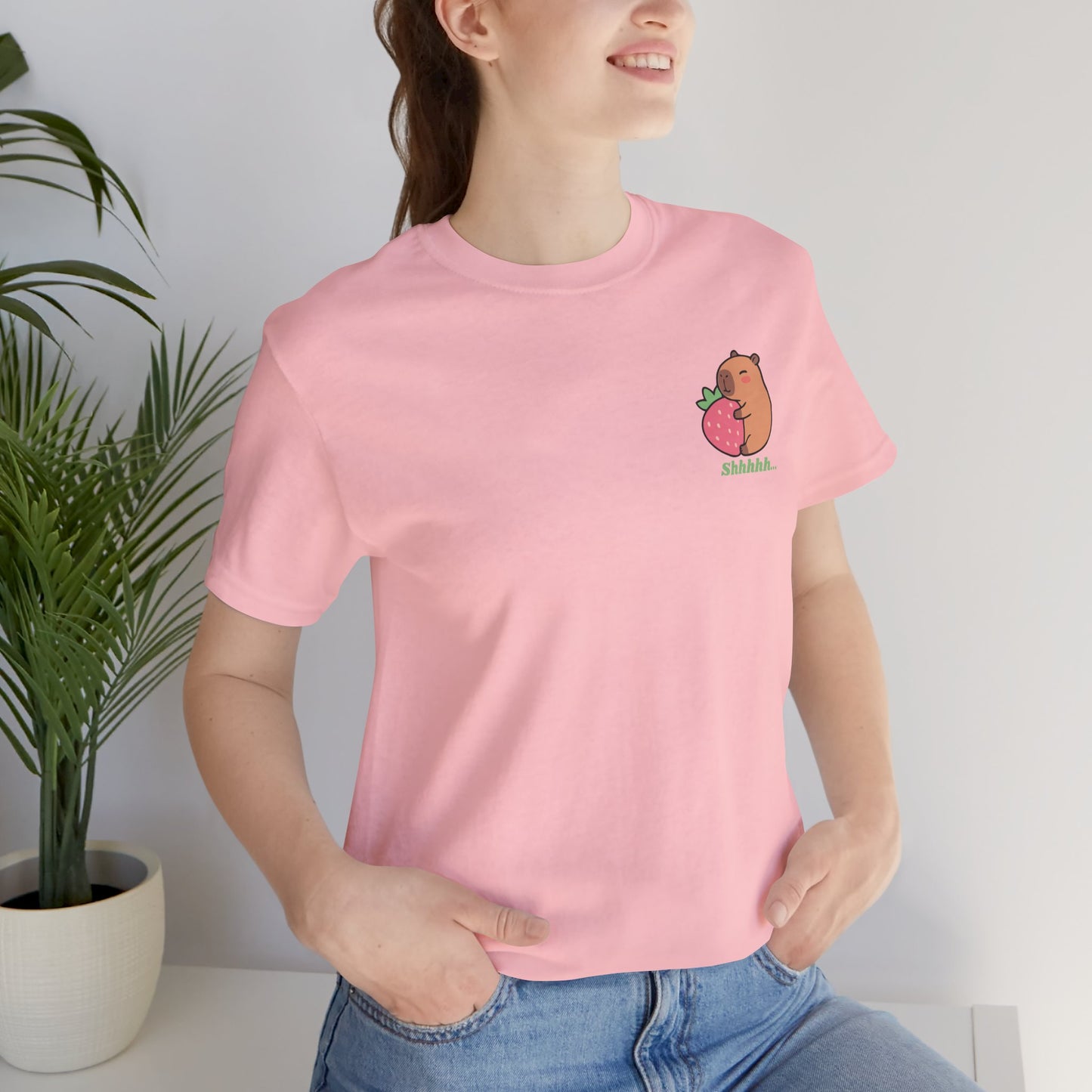 Strawberry Capybara Tee