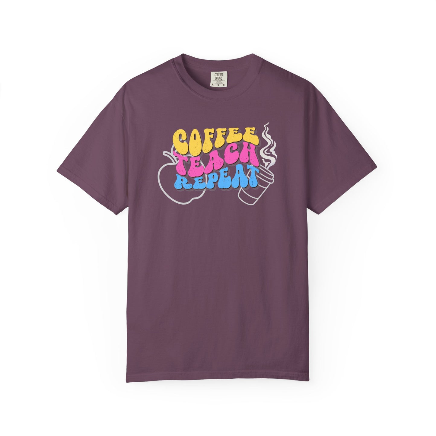 Coffee Teach Repeat T-Shirt