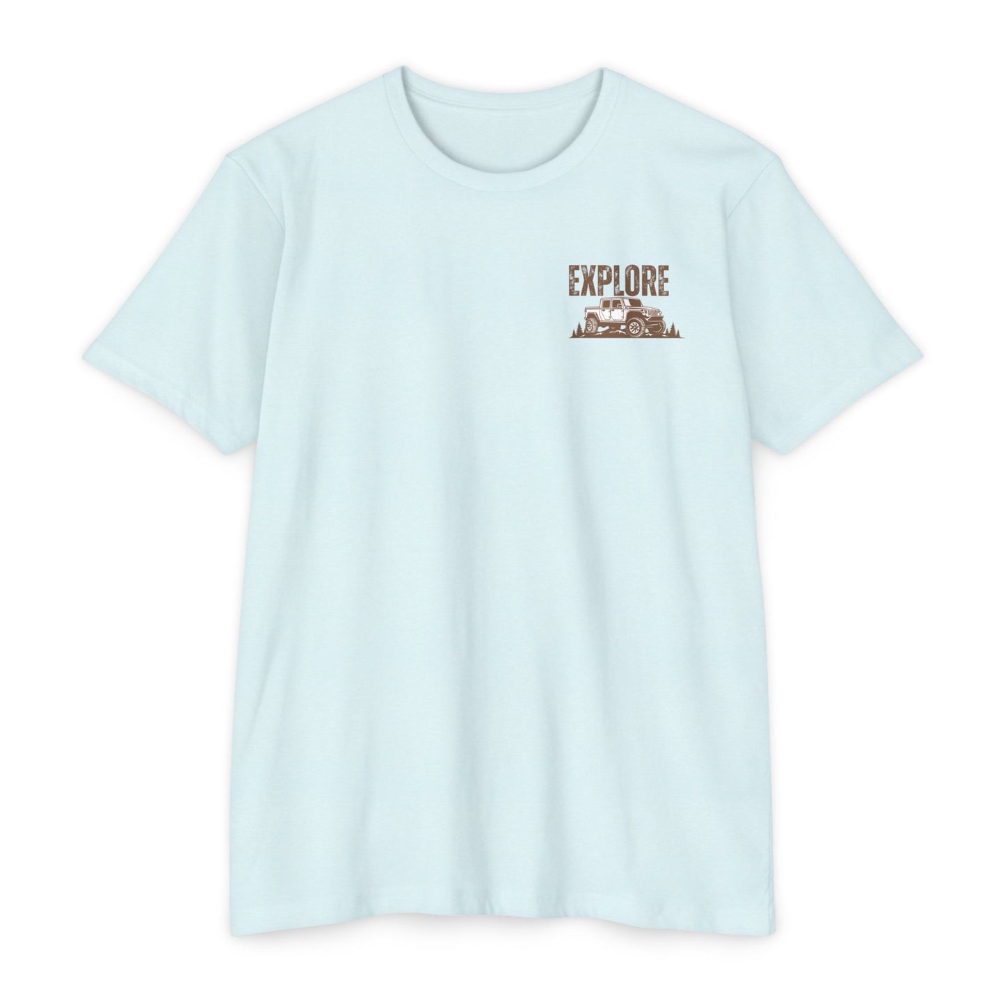 Explore The Wild Jeep T-Shirt — Adventure Off-Road Graphic Tee