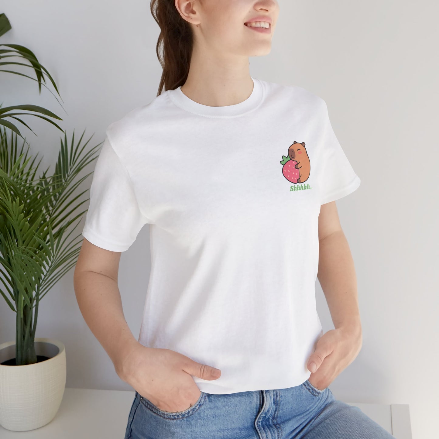 Strawberry Capybara Tee
