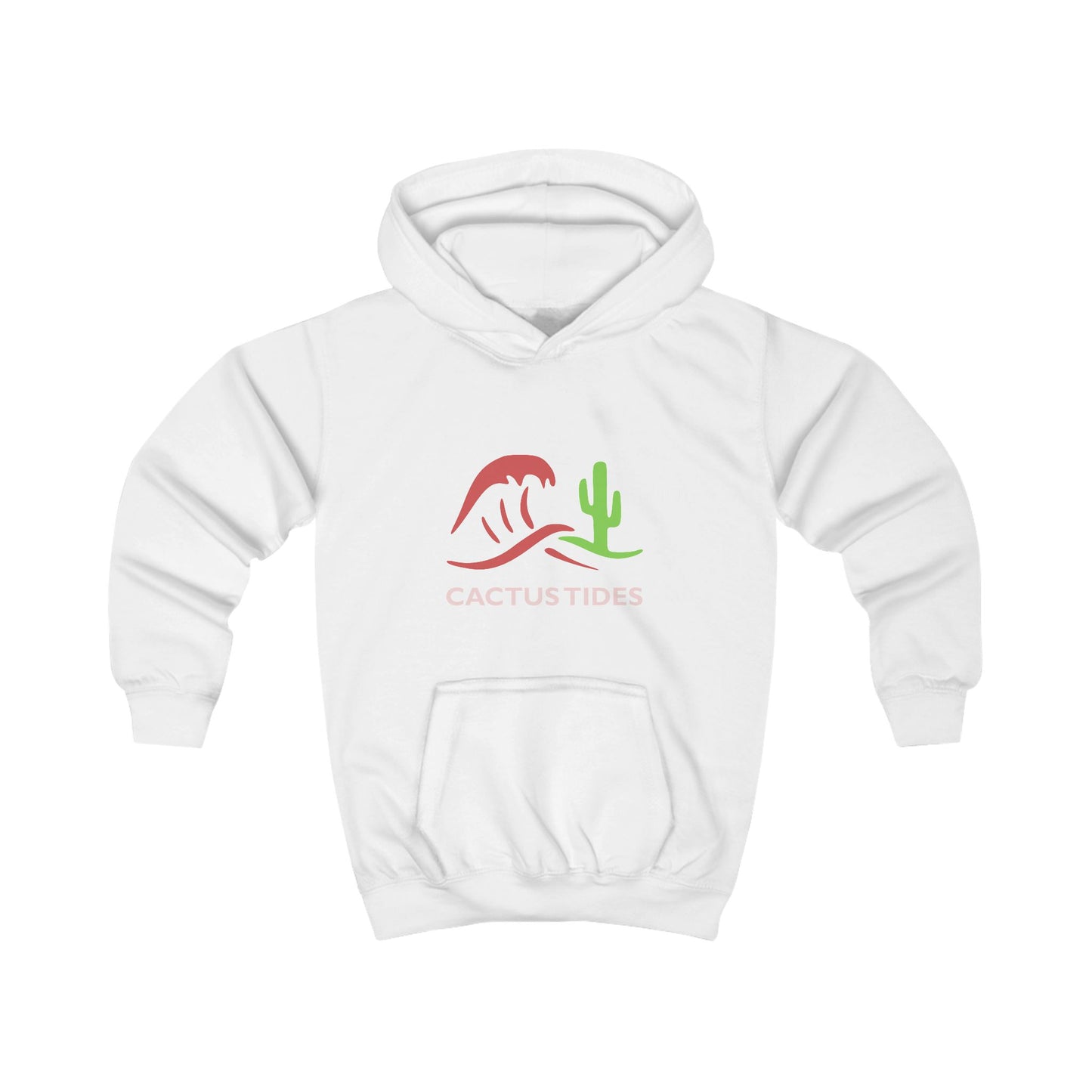 Cute Cactus Tides Kids Hoodie