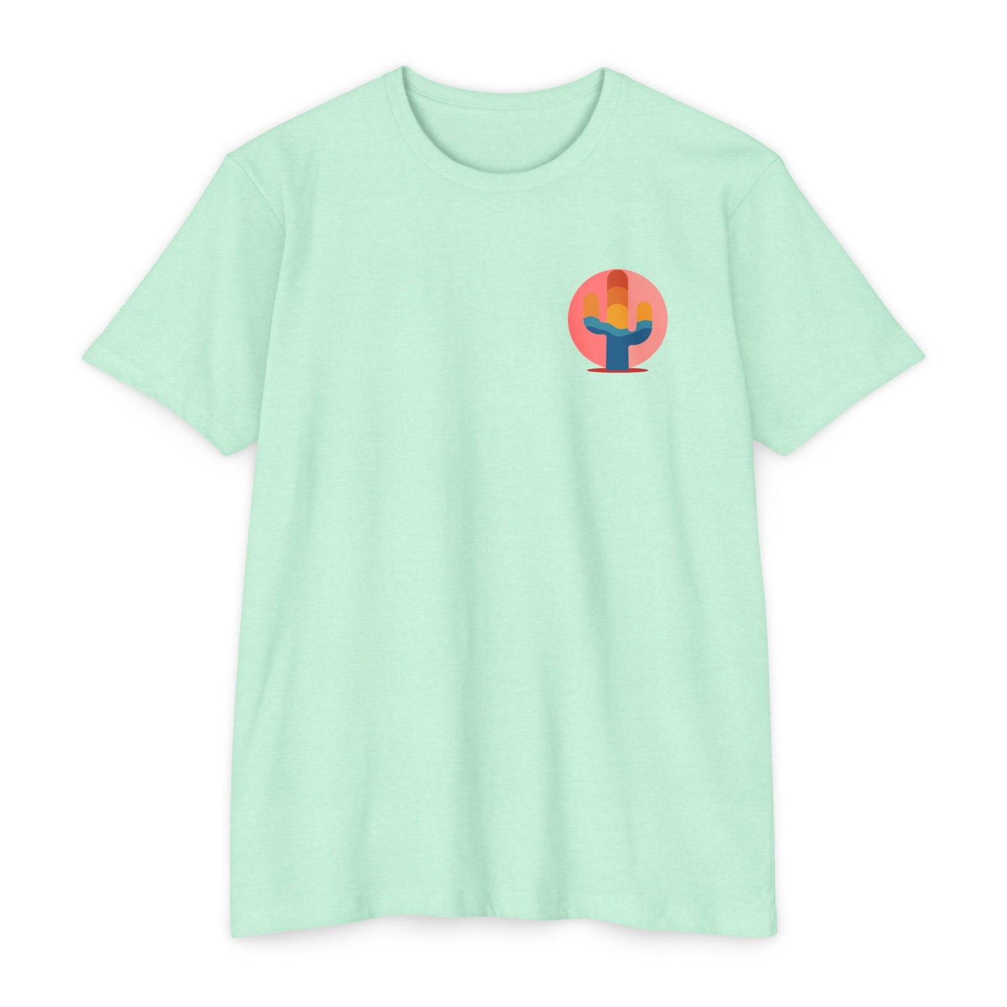 Cactus Sunset T-Shirt — Retro Desert Graphic Tee