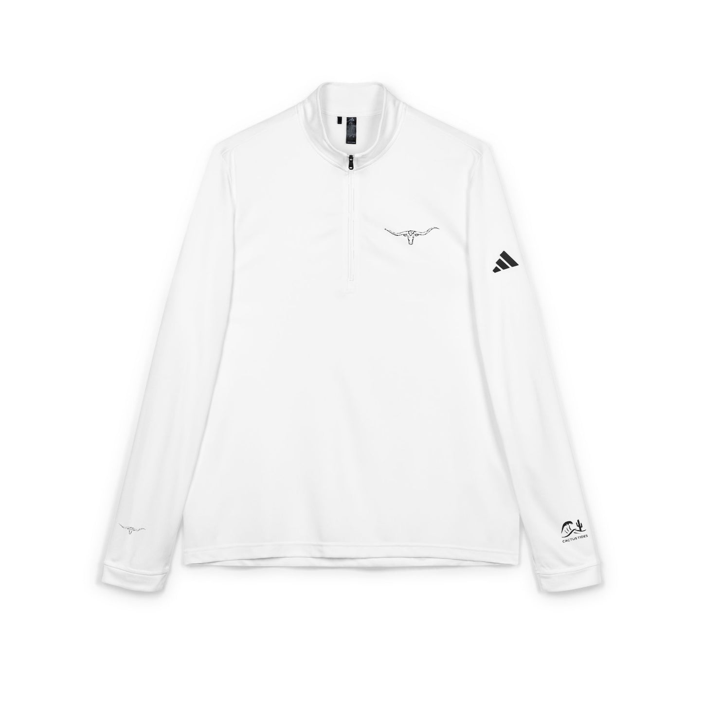 Texas Longhorn adidas® Quarter-Zip Pullover - Stylish Performance Layer