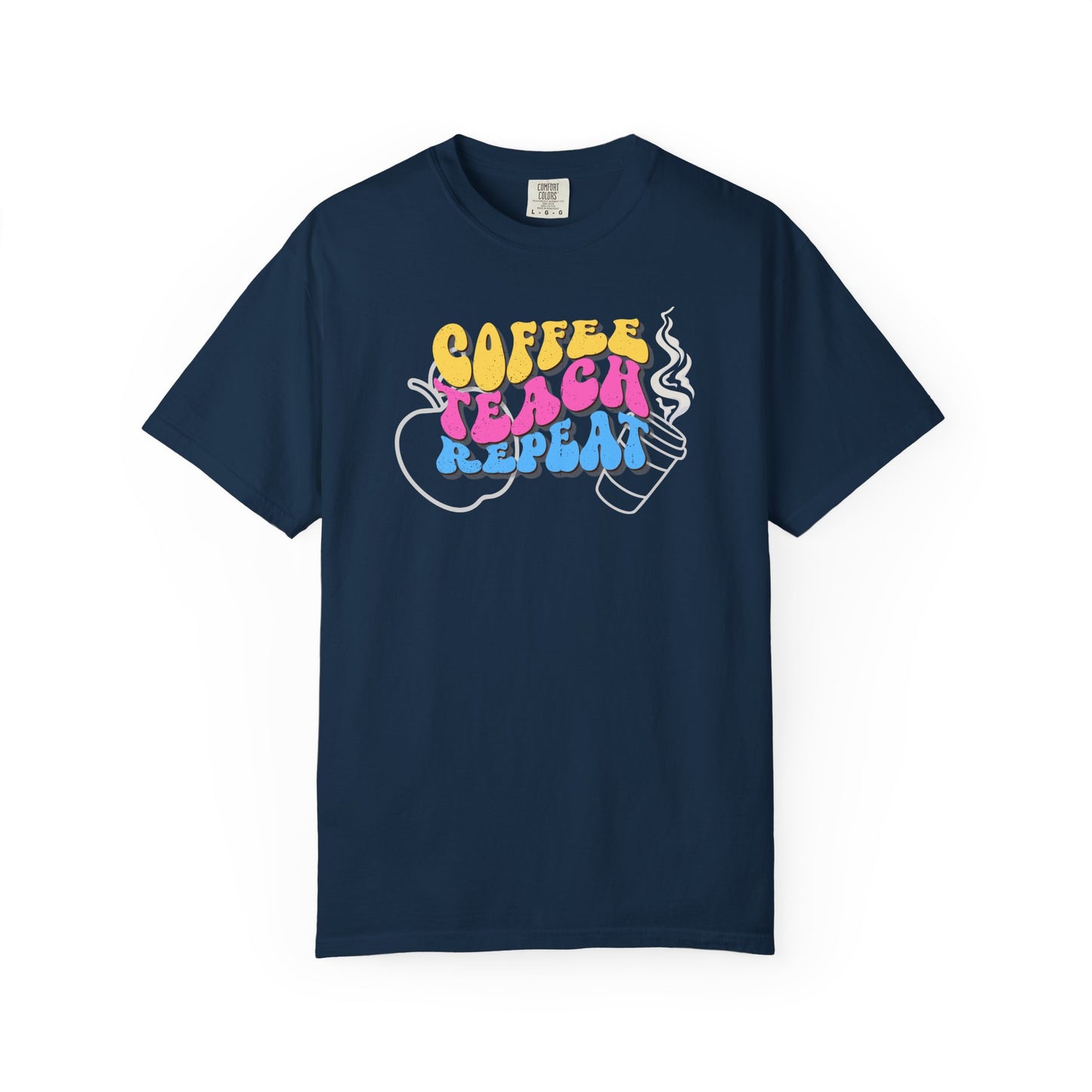 Coffee Teach Repeat T-Shirt