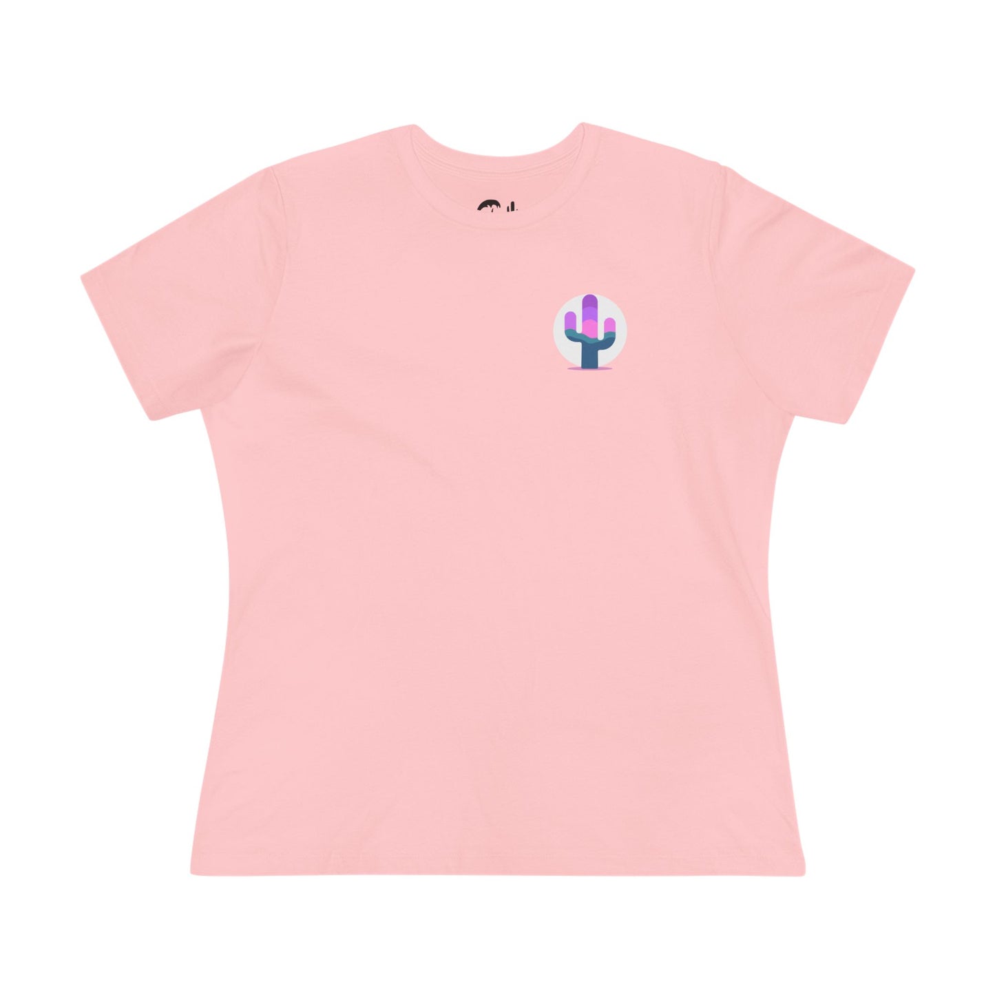 Sunset Cactus Logo- Women's Tee