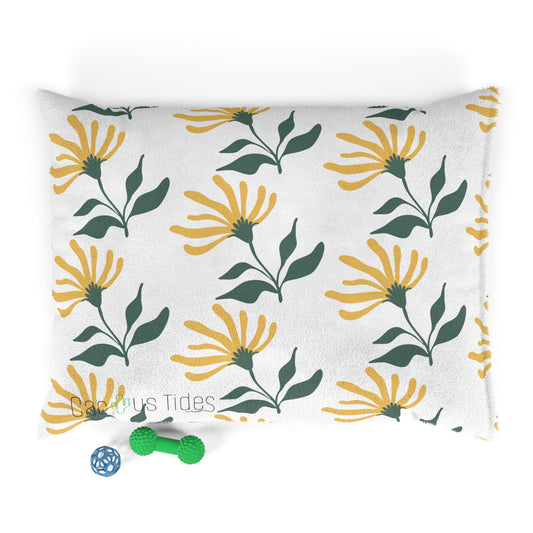Floral Pet Bed for Cozy Canines, Dog Bed, Cat Bed, Pet Gift, Home Decor