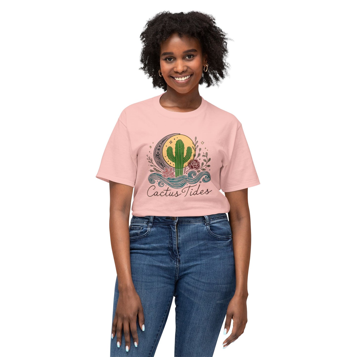 Cactus Tides T-Shirt — Coastal Desert Graphic Tee