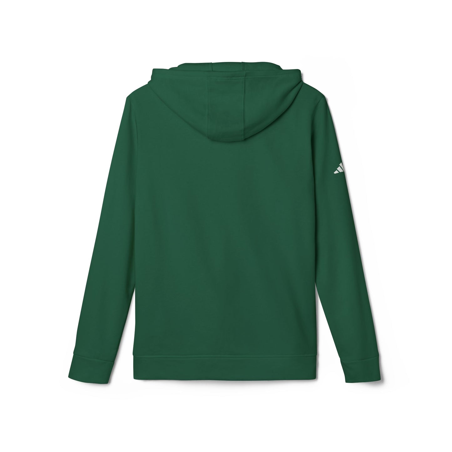Adidas Fleece Hoodie – Minimalist Skyline Logo Pullover