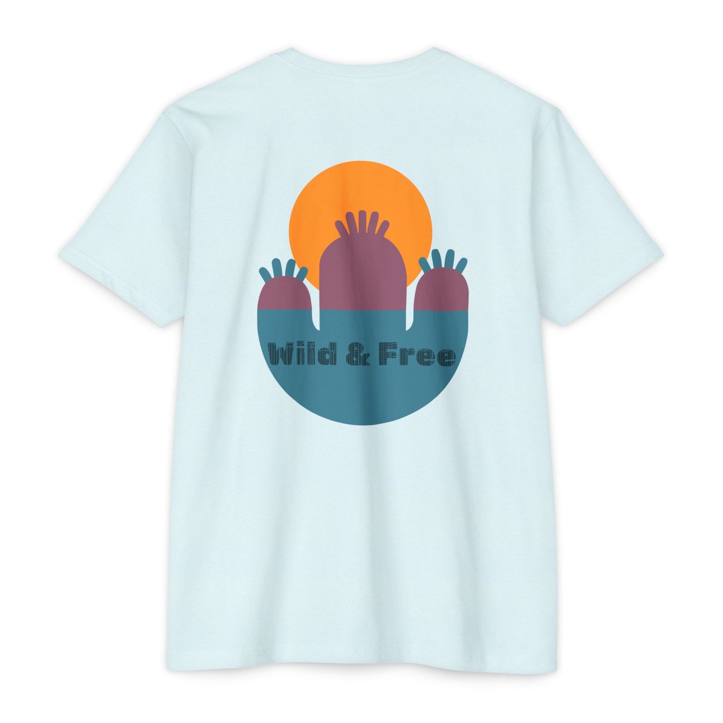 Wild & Free Cactus T-Shirt — Retro Desert Graphic Tee