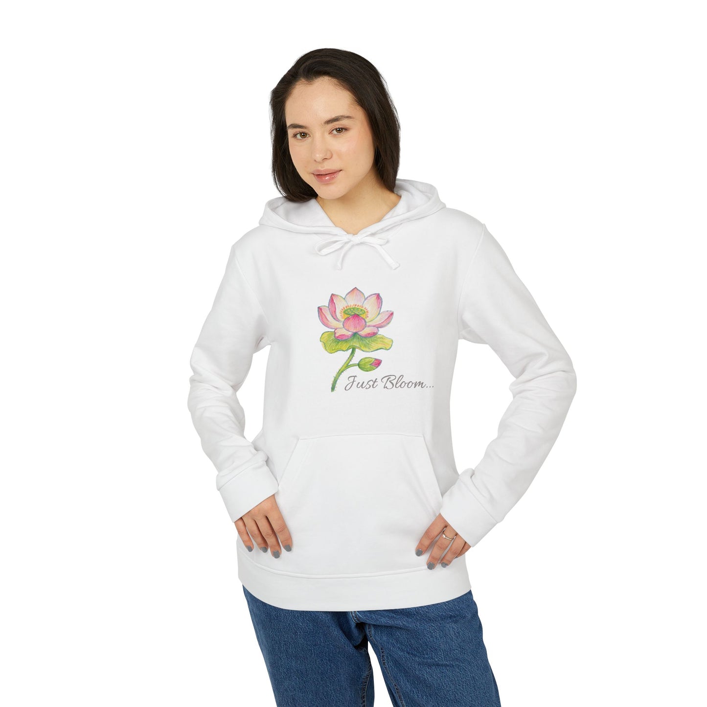 Cactus Tides Adidas Unisex Fleece Hoodie