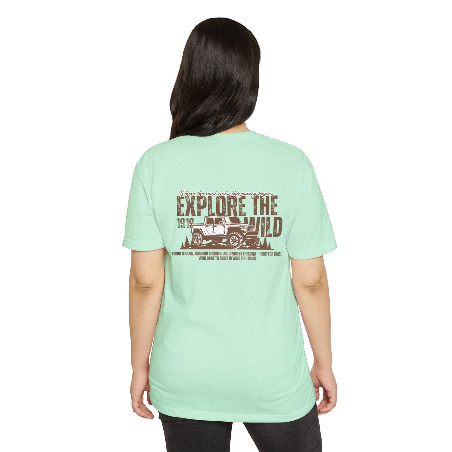 Explore The Wild Jeep T-Shirt — Adventure Off-Road Graphic Tee