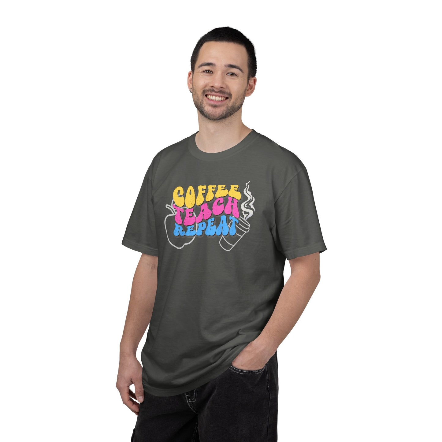 Coffee Teach Repeat T-Shirt