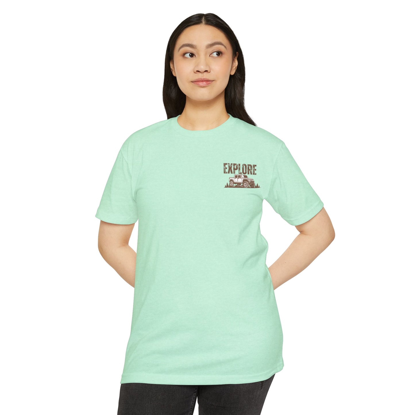 Explore The Wild Jeep T-Shirt — Adventure Off-Road Graphic Tee