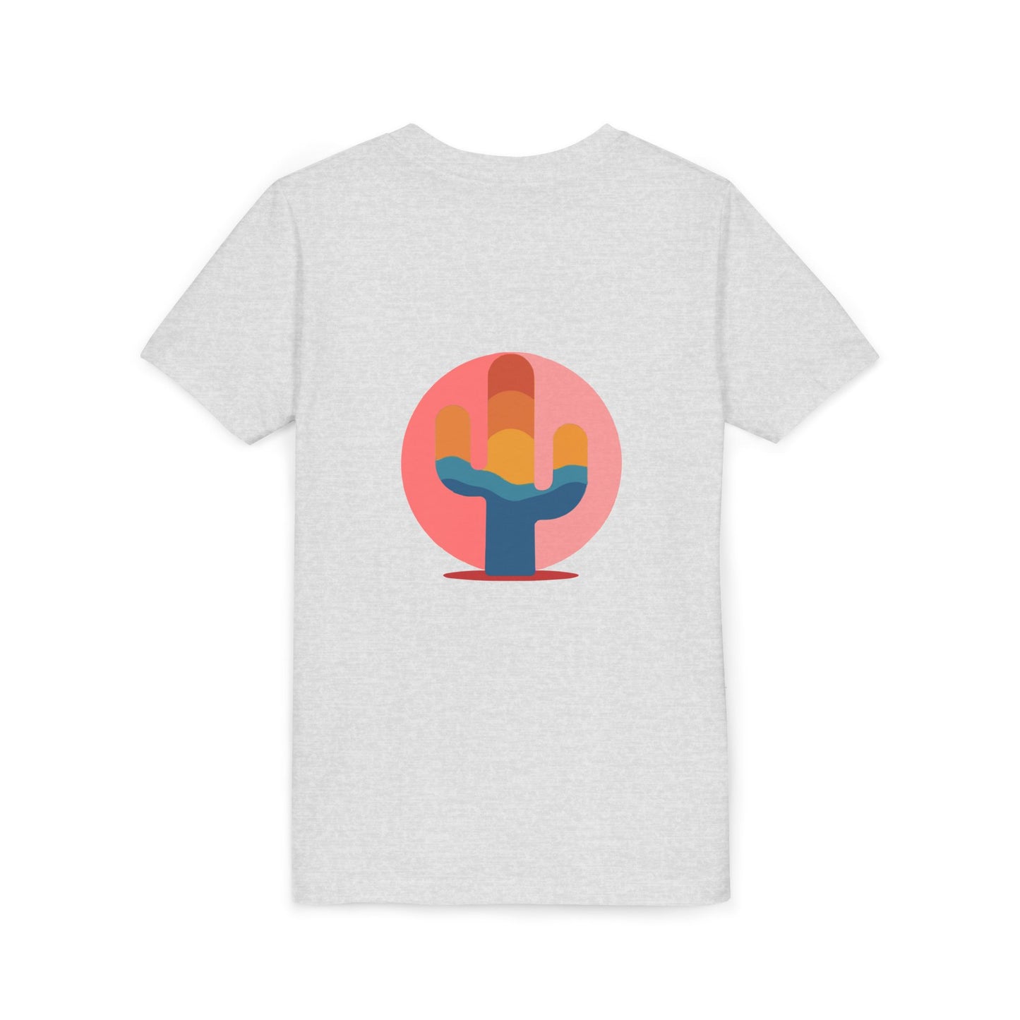 Colorful Cactus Tides Mash Up Dreamy Youth Tee