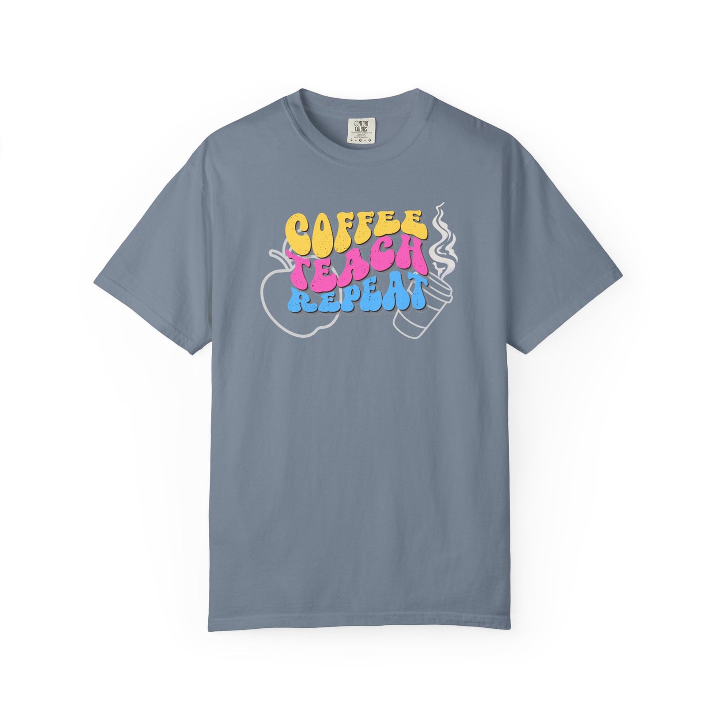 Coffee Teach Repeat T-Shirt