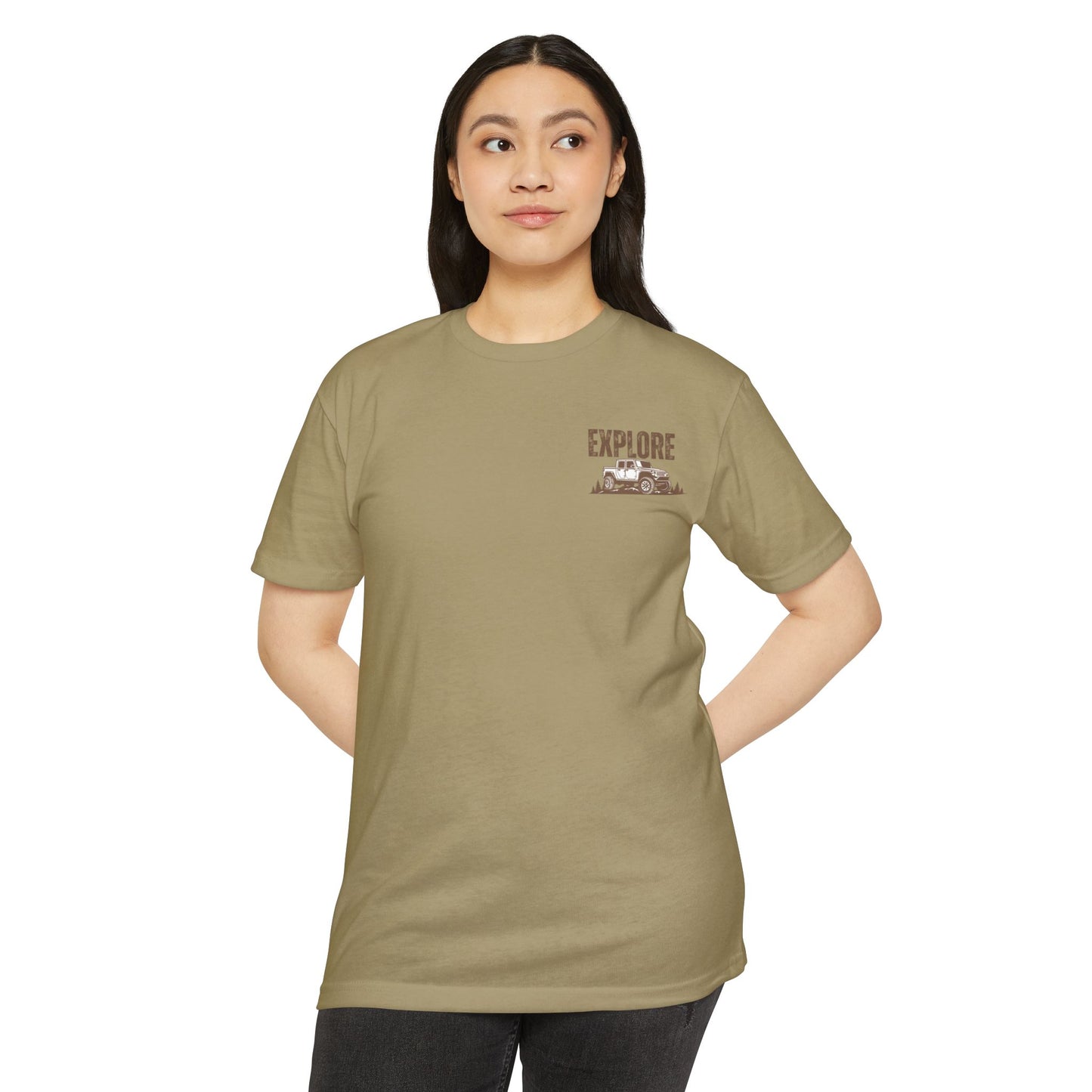 Explore The Wild Jeep T-Shirt — Adventure Off-Road Graphic Tee