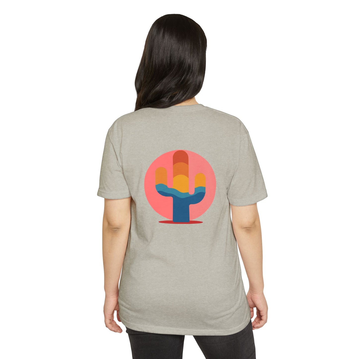 Cactus Sunset T-Shirt — Retro Desert Graphic Tee