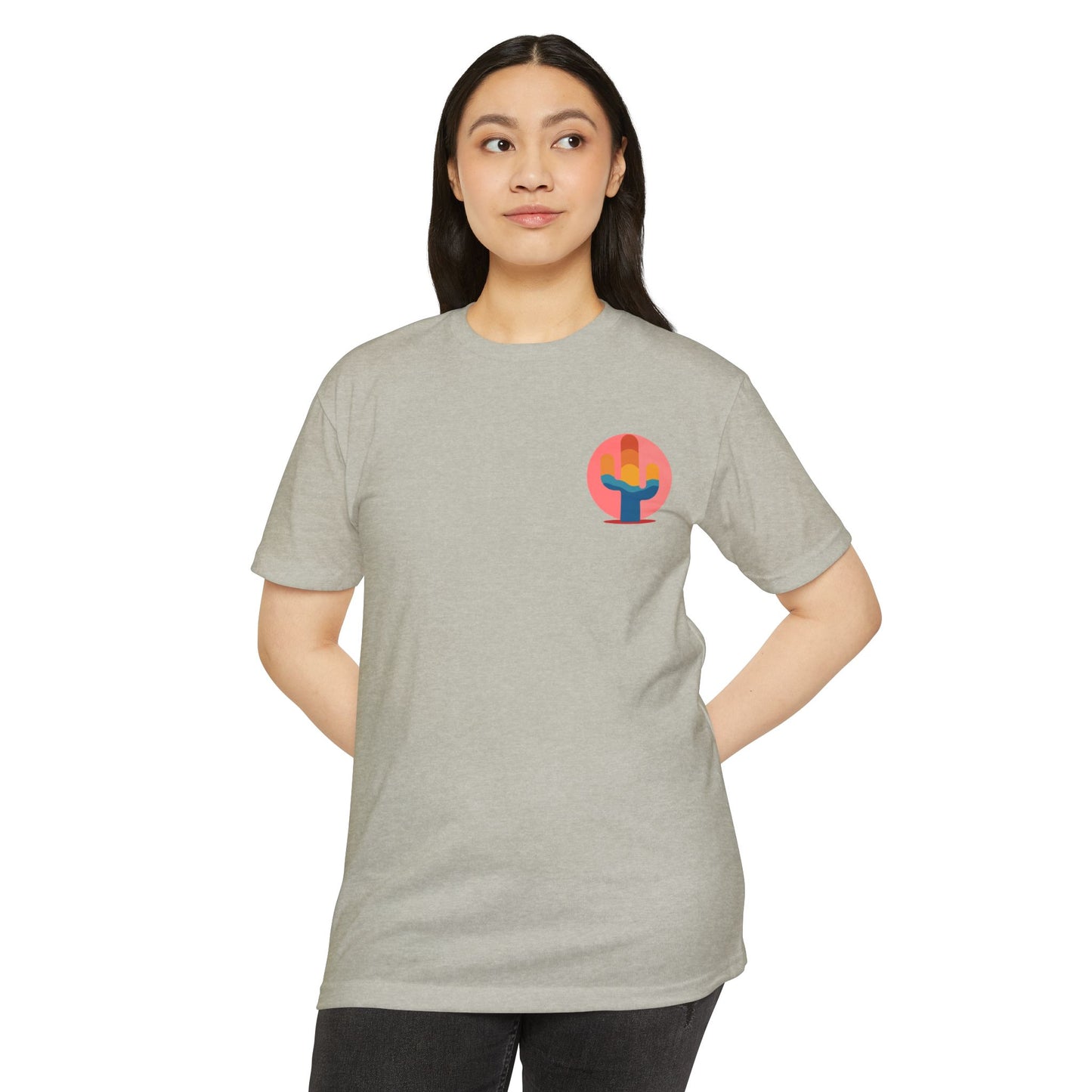 Cactus Sunset T-Shirt — Retro Desert Graphic Tee