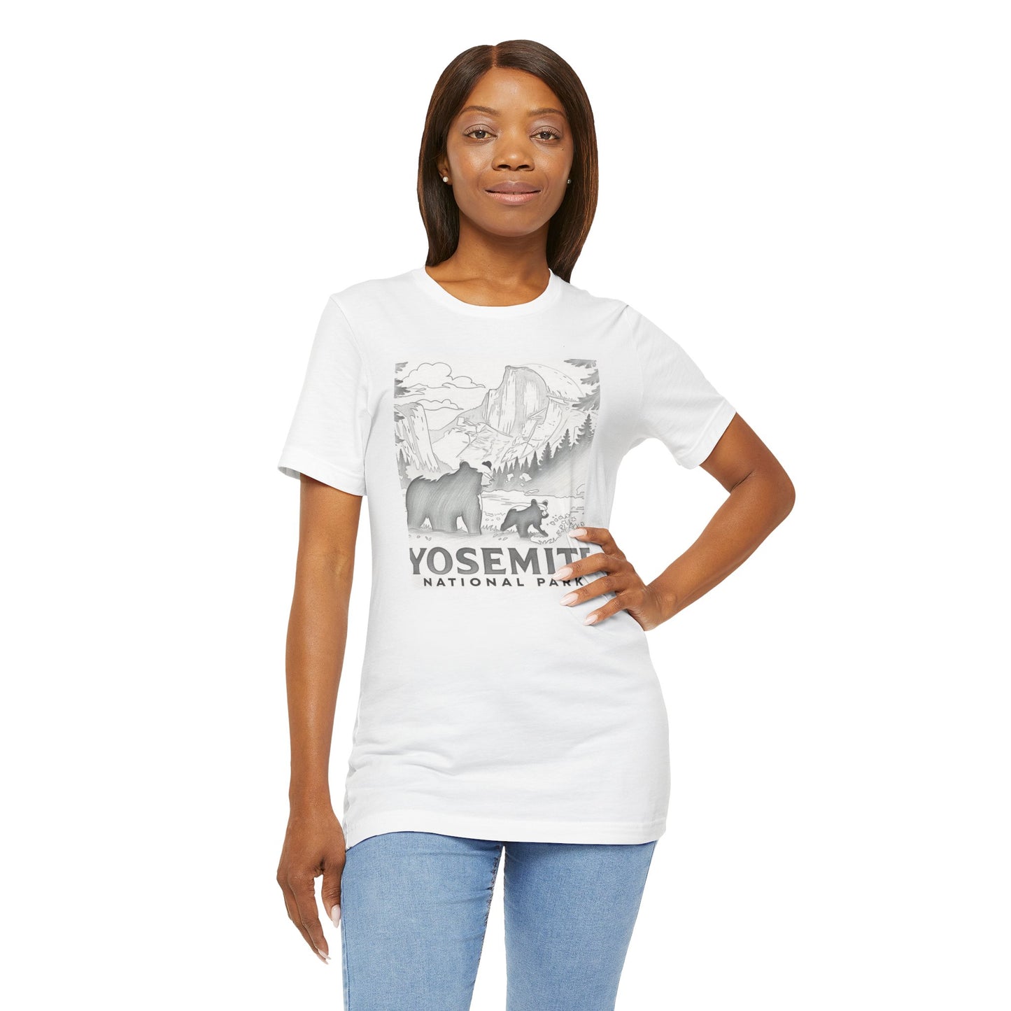 Yosemite National Park Bear Graphic Tee