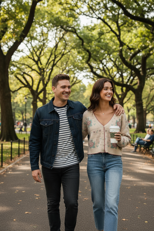 Floral Pattern Long Sleeve Button Sweater Cardigan